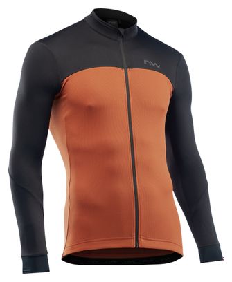 Maillot Manches Longues Northwave Force 2 Orange/Noir