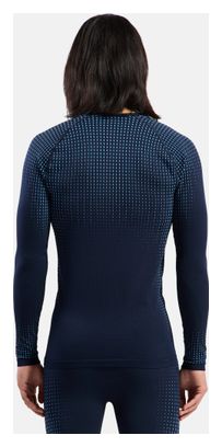 Baselayer Odlo Performance Warm Bleu Foncé Homme