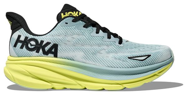 Chaussures Running Hoka Clifton 9 Bleu/Vert Homme