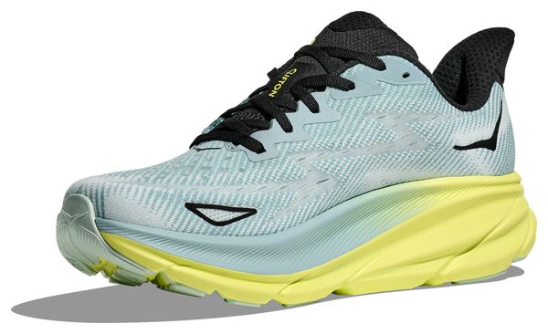 Chaussures Running Hoka Clifton 9 Bleu/Vert Homme