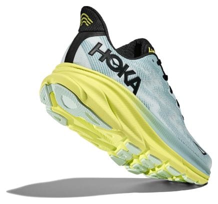 Chaussures Running Hoka Clifton 9 Bleu/Vert Homme