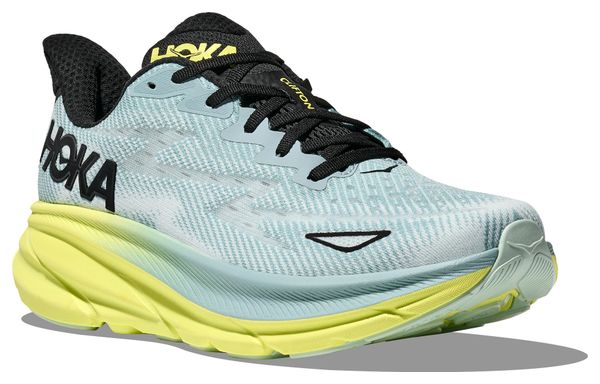 Chaussures Running Hoka Clifton 9 Bleu/Vert Homme