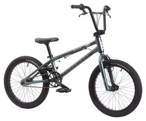 BMX enfant alu BLAZE AL vert 18 pouces 9.3kg léger solide