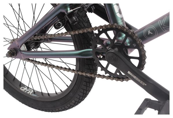 BMX enfant alu BLAZE AL vert 18 pouces 9.3kg léger solide