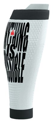 Compressport R2 3.0 IronMan Mouwen Wit/Zwart/Rood