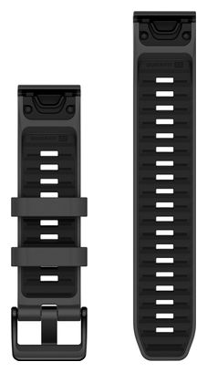 Bracelet de Montre Garmin QuickFit 22 mm Silicone Gris Graphite Noir