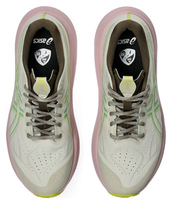 Zapatillas de running Asics GT-2000 14 TR Beige/Rosa/Verde para mujer