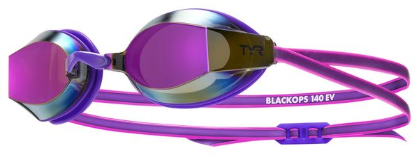 Tyr Blackops 140 EV Pink Mirrored Women's Swimming Goggles