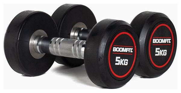 Haltères Ronds de musculation 5Kg (Paire) - BOOMFIT