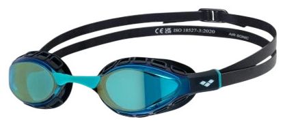 Air Sonic Mirror Blue/Black Mirrored Swim Goggles