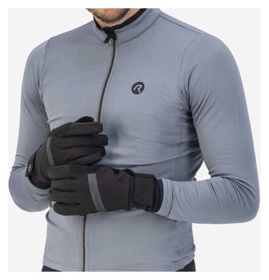 Gants Velo Long De Hiver Rogelli Nova - Homme - Noir