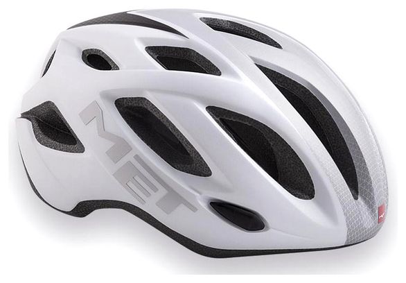 MET Idolo Helmet White Silver Mat