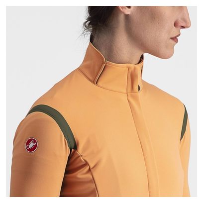 Castelli Gabba RoS 2 Orange/Khaki Damen Kurzarmtrikot