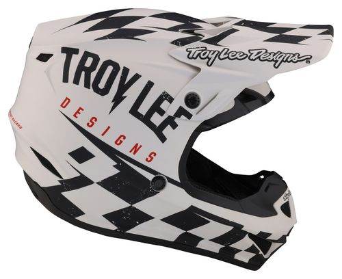 Troy Lee Designs SE4 Polyacrylite Mips Integral Helmet White/Black