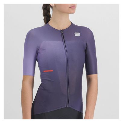 Maillot Sportful Light Pro de manga corta Morado
