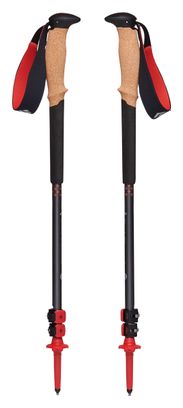 Black Diamond Pursuit Hiking Poles Black/Red