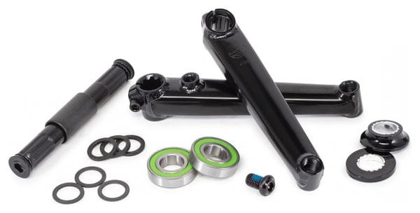 Pédalier BMX Salt Revo LHD/RHD Axe 19/8mm Noir