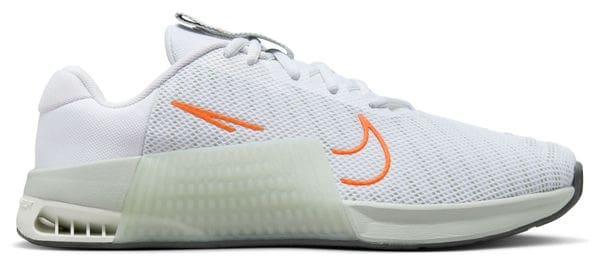 Zapatillas de Cross Training Nike Metcon 9 Blanco Naranja