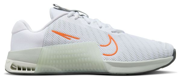 Nike Metcon 9 Cross-Trainingsschuhe Weiß Orange