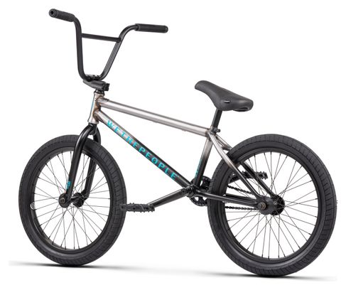 BMX Freestyle WeThePeople Justice 20'' Noir/Argent Raw