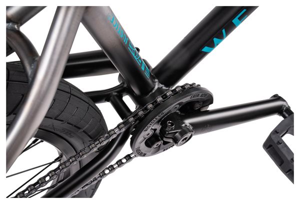 WeThePeople Justice 20" BMX Freestyle Negra/Plata Cruda