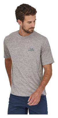 Camiseta Técnica Patagonia Cap Cool Daily Graphic Gris