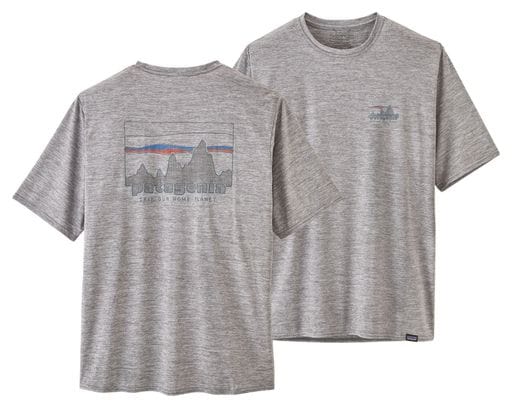 Patagonia Cap Cool Daily Graphic Grau Technisches T-Shirt
