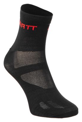 Calze Neatt 7,5 cm nere / rosse
