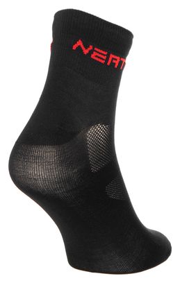 Neatt 7.5cm Sokken Zwart / Rood