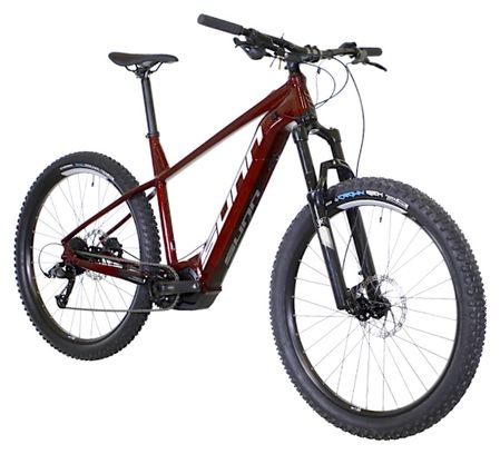 Bicicletta da esposizione - MTB elettrica semirigida Sunn Flash S2 Microshift Mezzu 9V 27,5'' 500 Wh Bordeau 2022