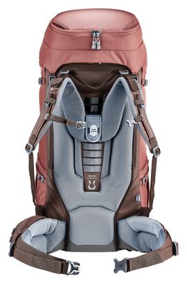 Deuter Voyager 60+10 SL Women's Hiking Backpack Red