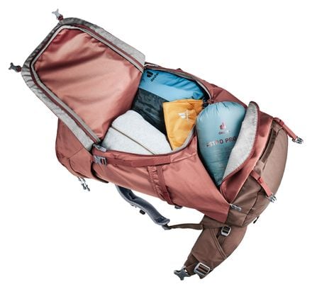 Dames wandelrugzak Deuter Voyager 60+10 SL Red