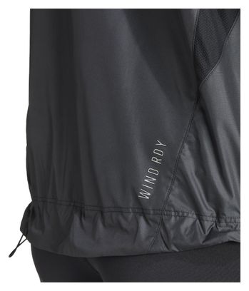 Chaqueta Cortaviento adidas Own The Run Negro, Mujer