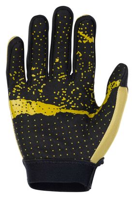 ION Scrub Yellow Youth MTB gloves