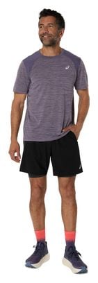 Pantaloncini Asics Road 7in 2-in-1 Nero Uomo