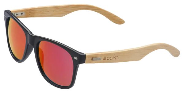 Brille Cairn Hybrid Mat Black Red