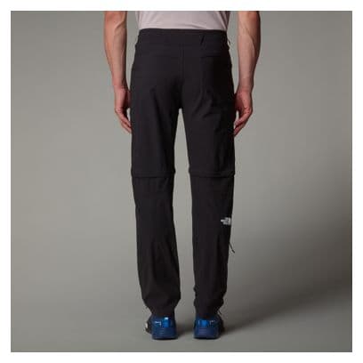 The North Face Exploration Tapered Convertible Pants Zwart Heren