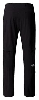 The North Face Exploration Tapered Convertible Pants Zwart Heren