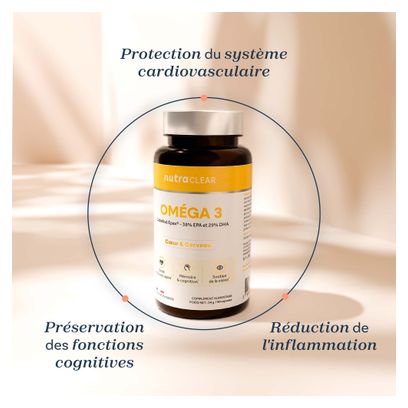 Oméga 3 Epax® - Cure 3 Mois - Nutraclear - Oméga 3