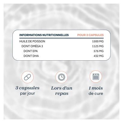 Oméga 3 Epax® - Cure 3 Mois - Nutraclear - Oméga 3