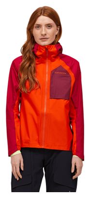 Waterdichte damesjas Peak Performance Trail Hipe 3L Orange