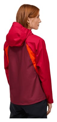 Waterdichte damesjas Peak Performance Trail Hipe 3L Orange