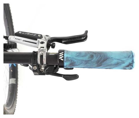 Paire de Grips All Mountain Style AMS Berm Bleu Camo