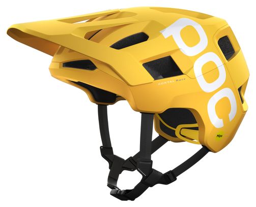 Poc Kortal Race Mips Aventurine Matte Yellow Helmet