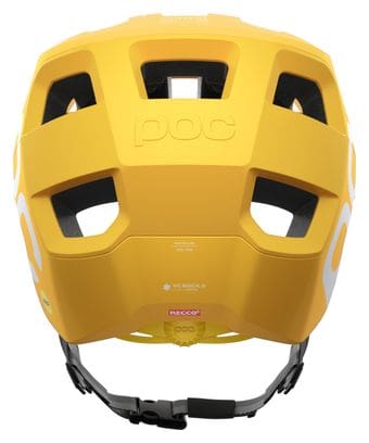 Poc Kortal Race Mips Aventurine Matte Yellow Helmet