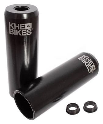 BMX PEGS PRO CNC ADULTE NOIR 10MM/14MM KHEBIKES