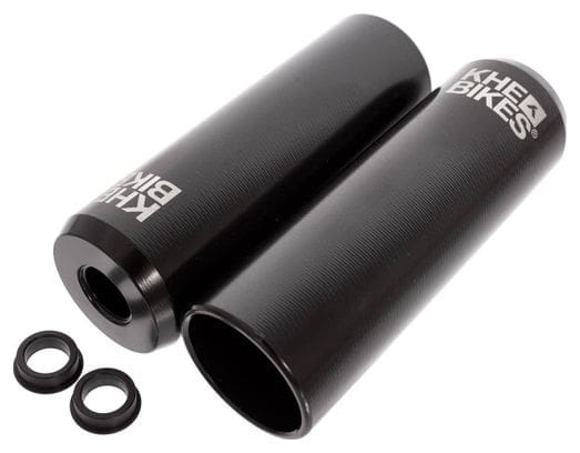 BMX PEGS PRO CNC ADULTE NOIR 10MM/14MM KHEBIKES