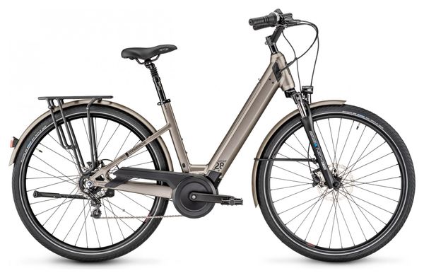 Produit Reconditionné - VTC Électrique Moustache Samedi 28.3 Open Shimano Nexus 5V 500 Wh 700 mm Gris Titanium 2020