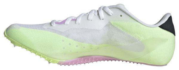 adidas Performance Sprintstar Wit Groen Roze Unisex Track &amp; Field Schoenen