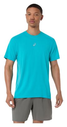 Men's Asics Road Seamless Blue Running T-Shirt